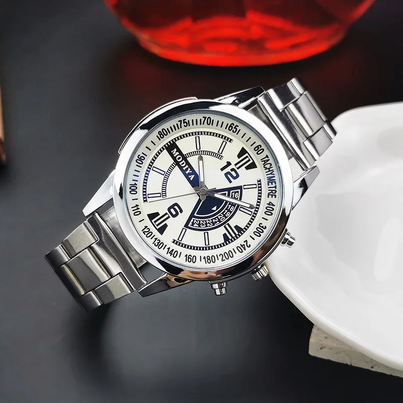 Luxury Men’s Square Quartz Watch.