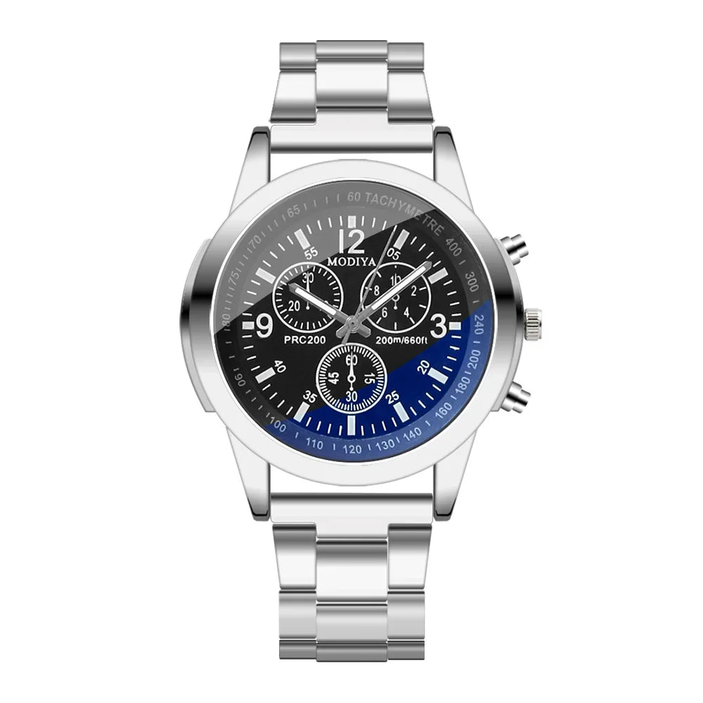 Luxury Men’s Square Quartz Watch.