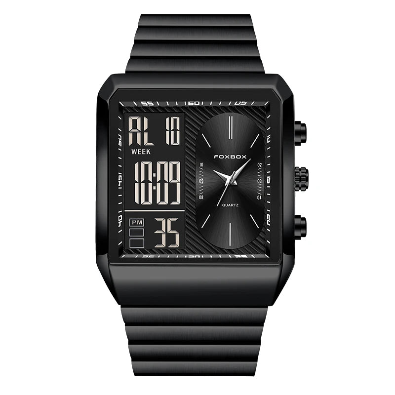 FOXBOX Dual Display Watch