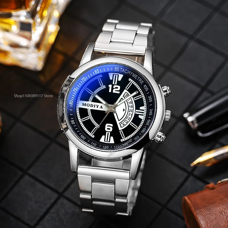 Luxury Men’s Square Quartz Watch.