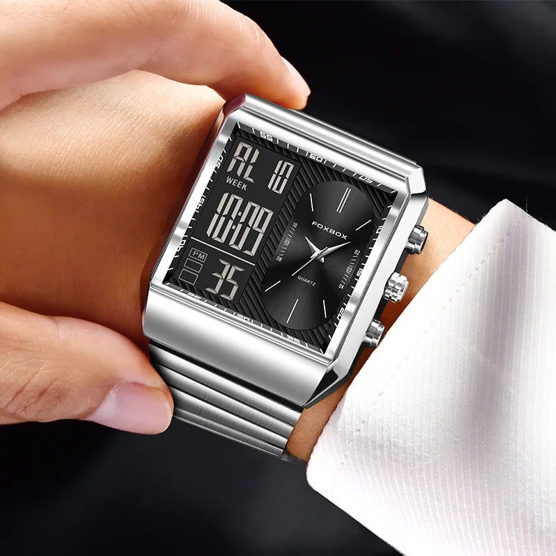 FOXBOX Dual Display Watch